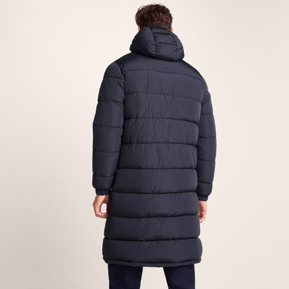 Langrick Mens Long Insulated Jacket - Dark Indigo