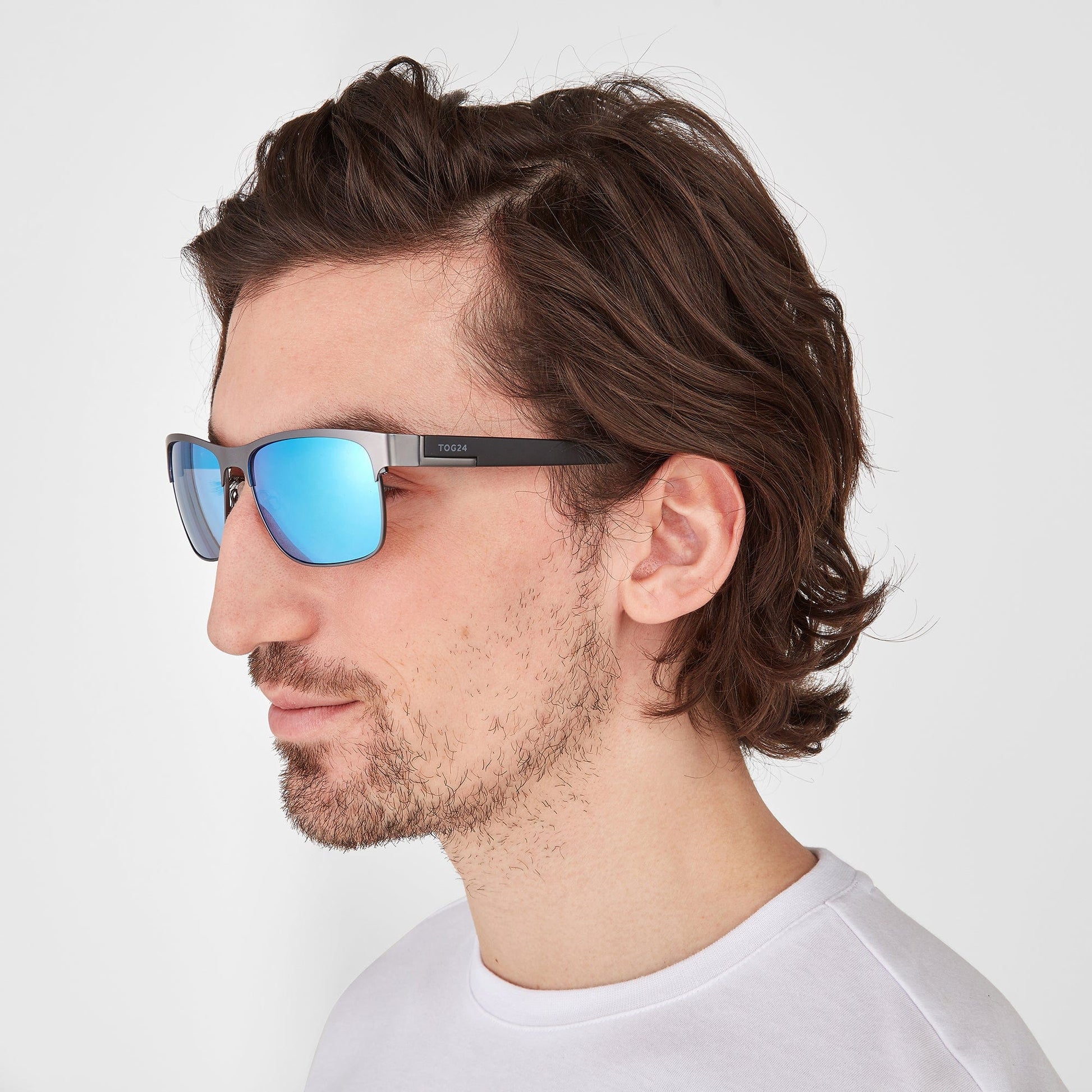 Langton Sunglasses  - Black/Blue