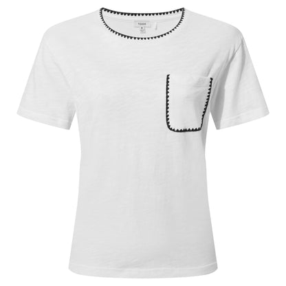 Liana Womens 100% Cotton Supersoft T-Shirt - Optic White