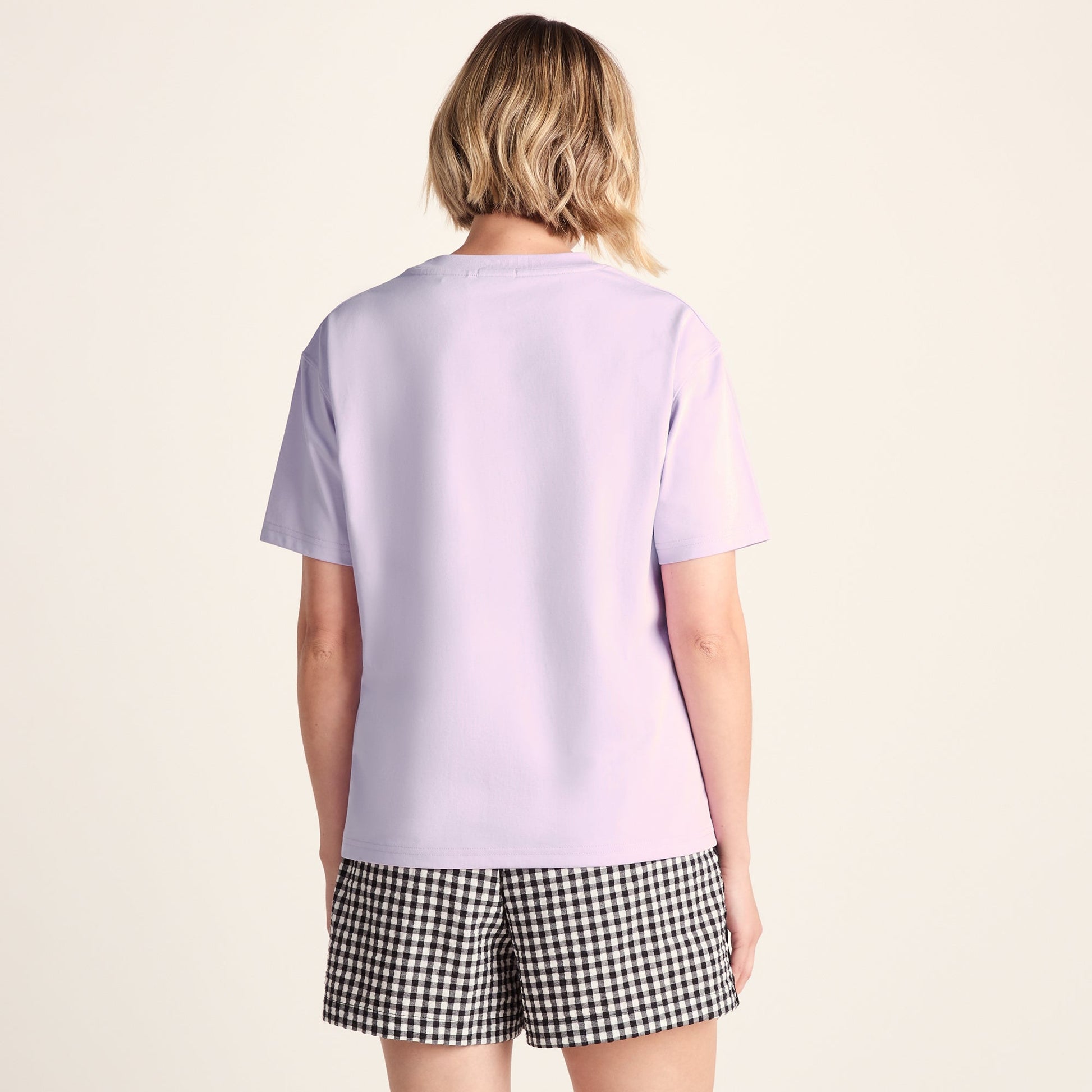 Limon Womens Supersoft Relaxed Fit T-Shirt - Lilac Blossom