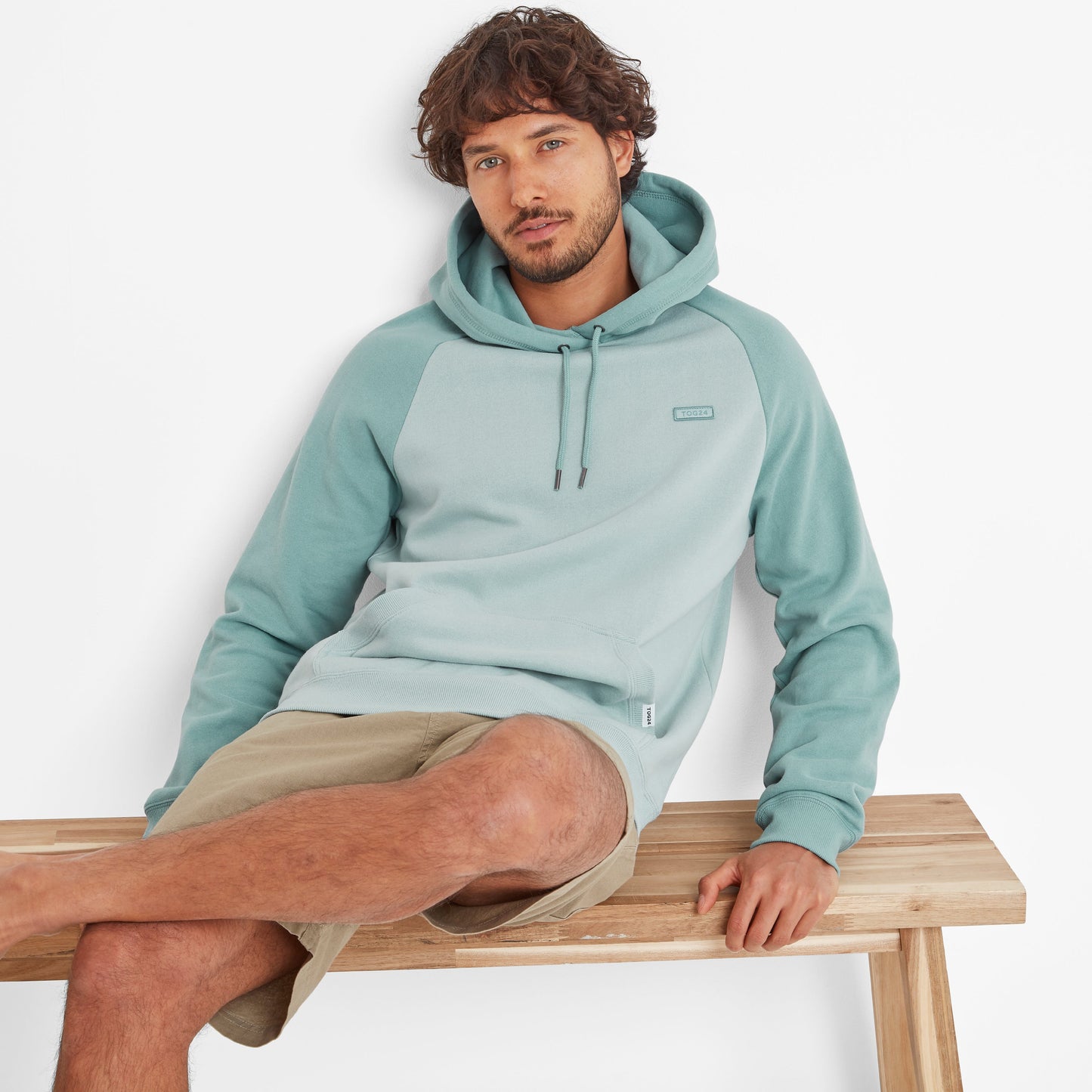 Linus Mens Hoody - Light Sky
