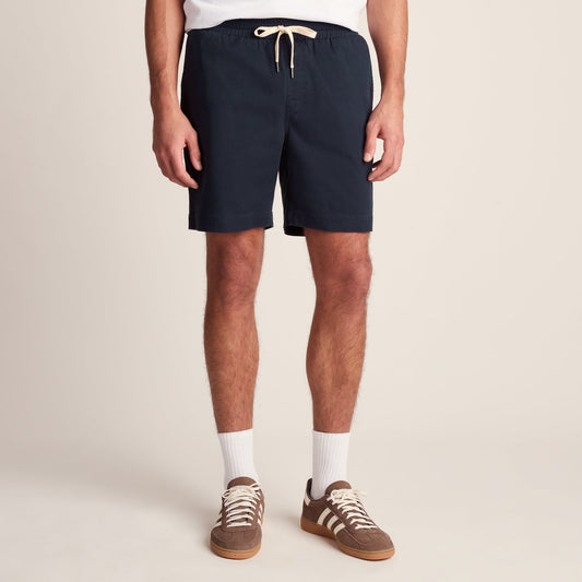 Loredo Mens Cotton Blend Shorts - Dark Indigo