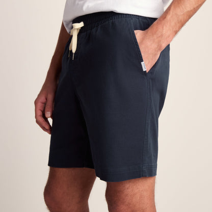 Loredo Mens Cotton Blend Shorts - Dark Indigo