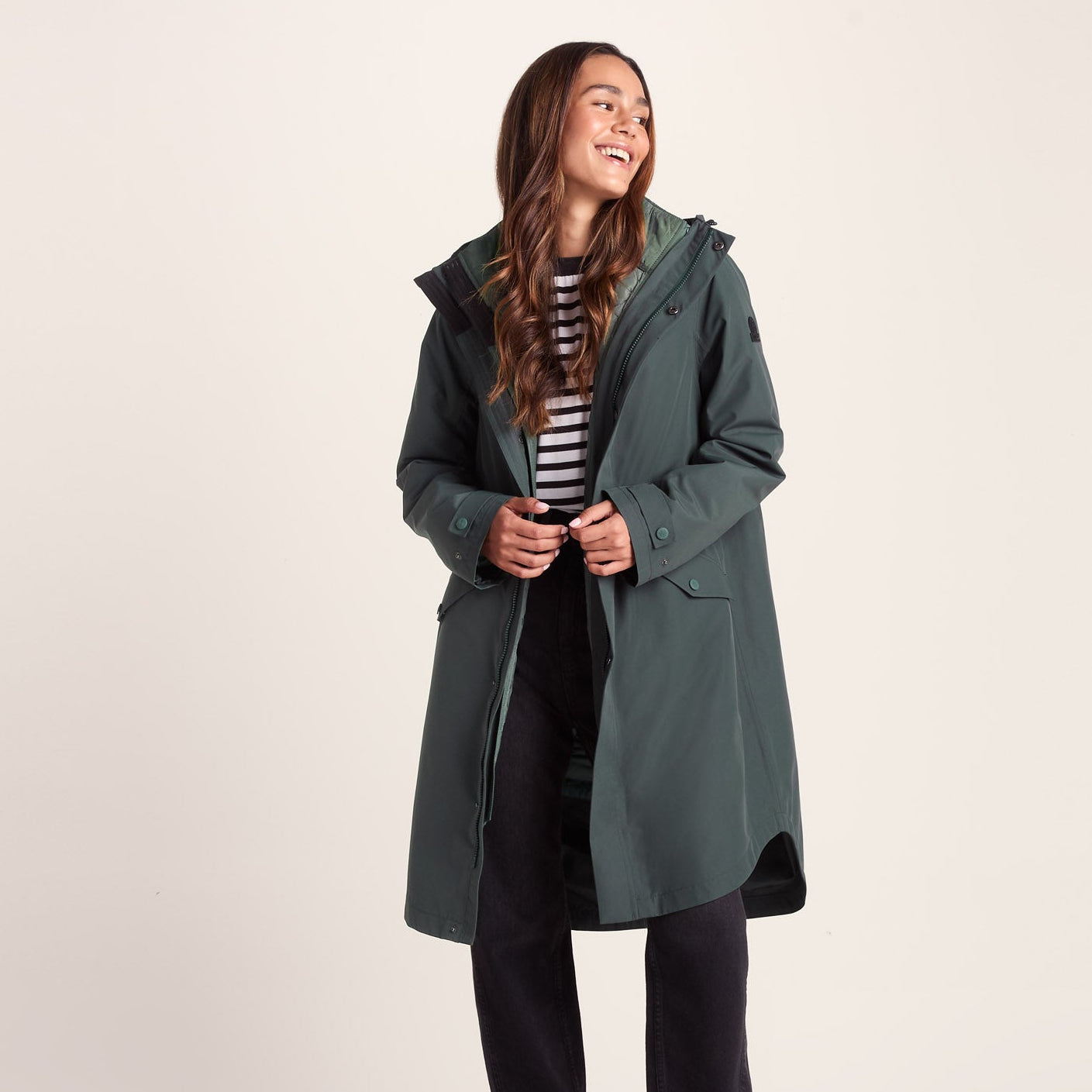 Lyra Womens Waterproof 3in1 Jacket - Racing Green