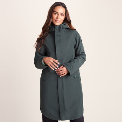 Lyra Womens Waterproof 3in1 Jacket - Racing Green