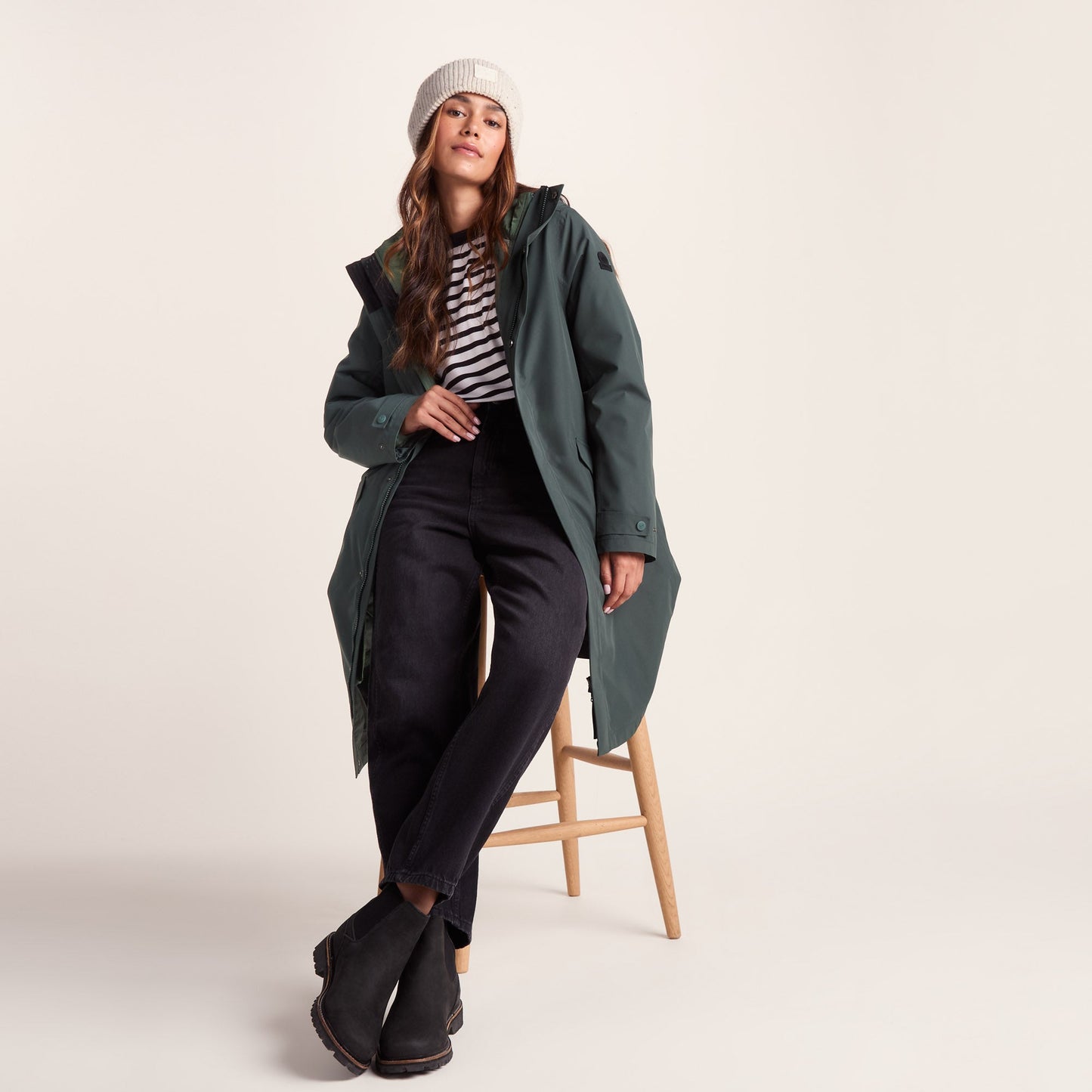 Lyra Womens Waterproof 3in1 Jacket - Racing Green