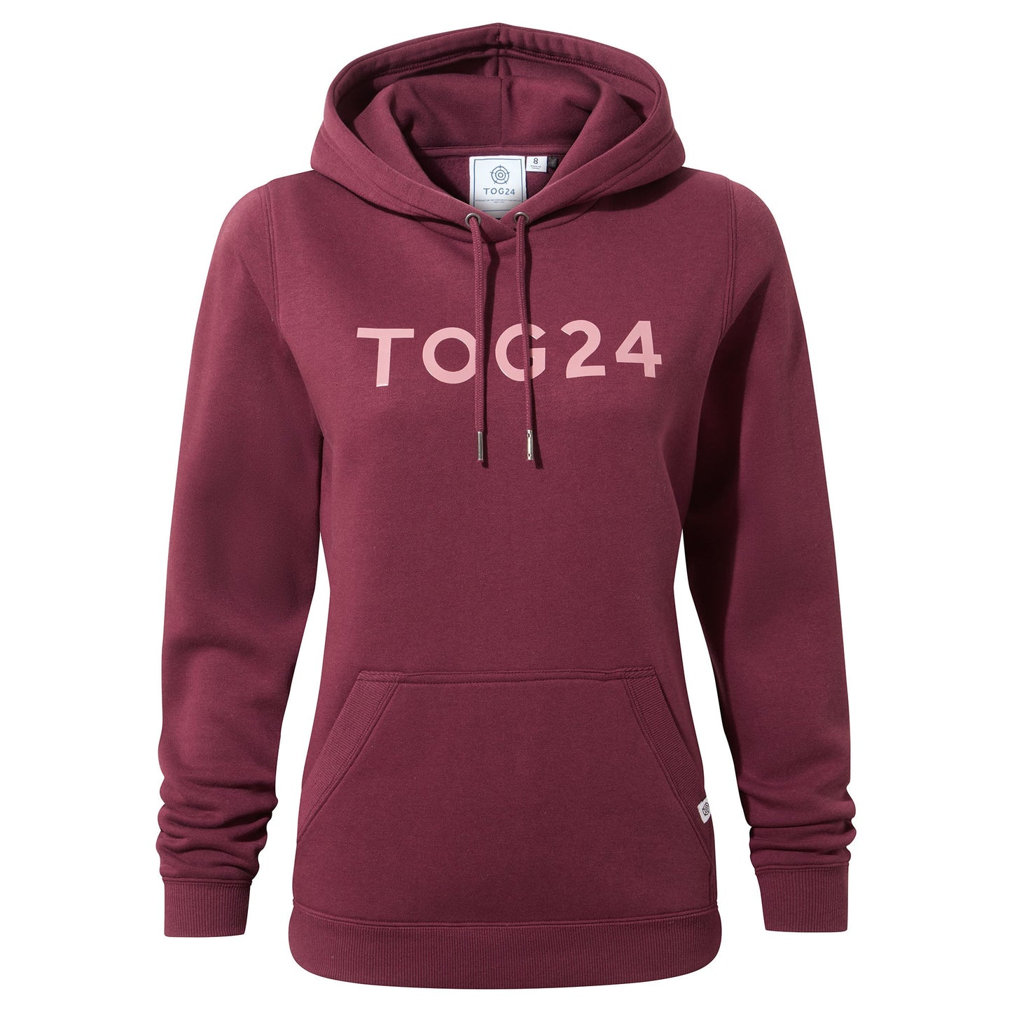 Magdalen Womens Supersoft Overhead Hoody - Burgundy