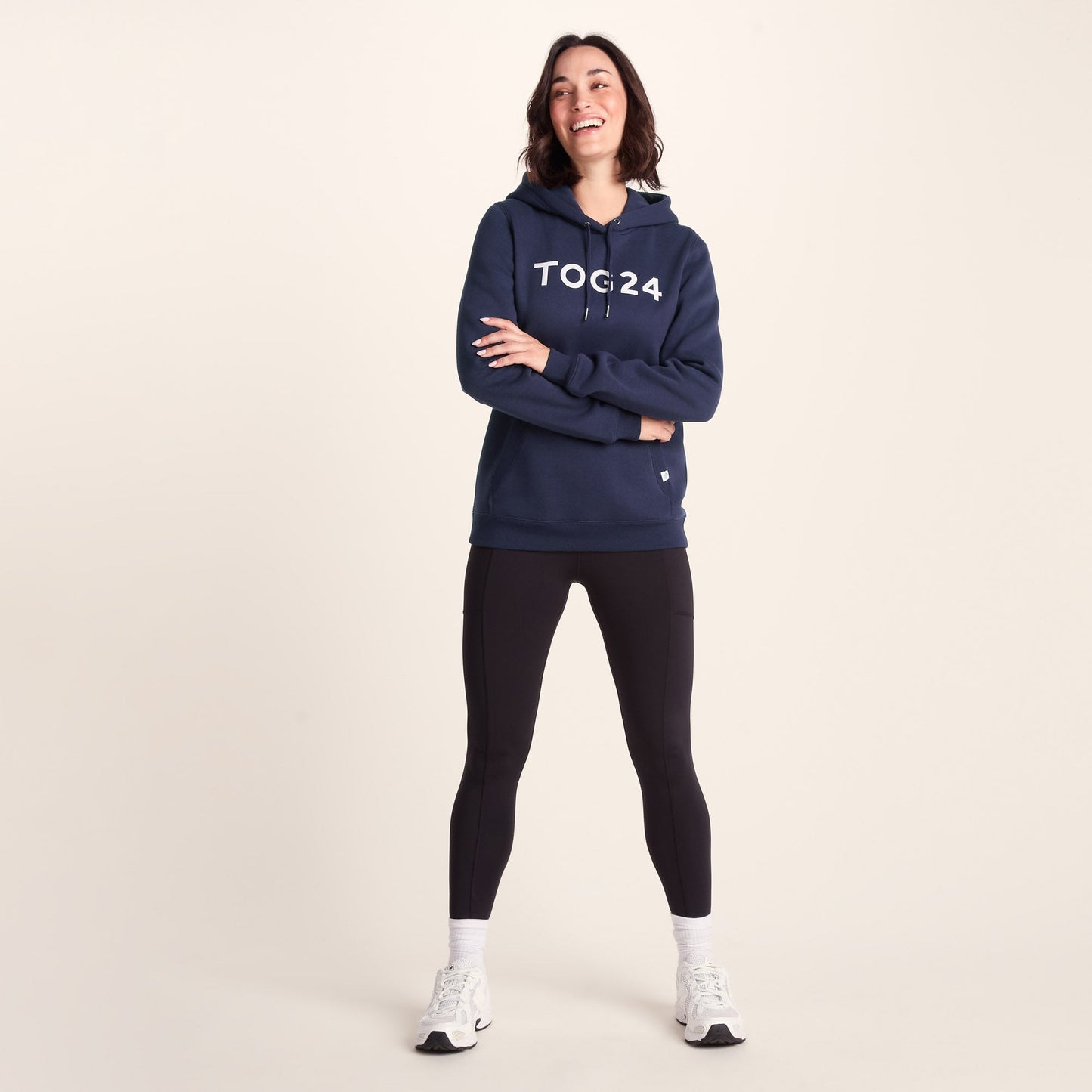 Magdalen Womens Supersoft Overhead Hoody - Oxford Blue