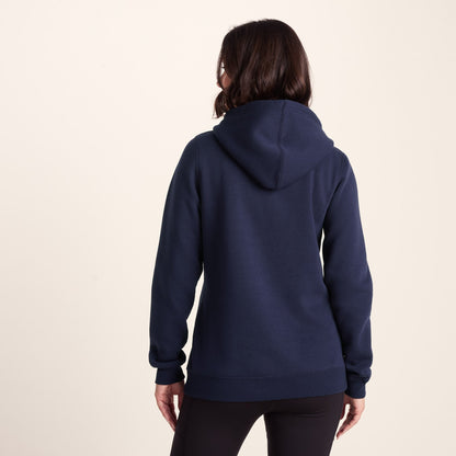 Magdalen Womens Supersoft Overhead Hoody - Oxford Blue