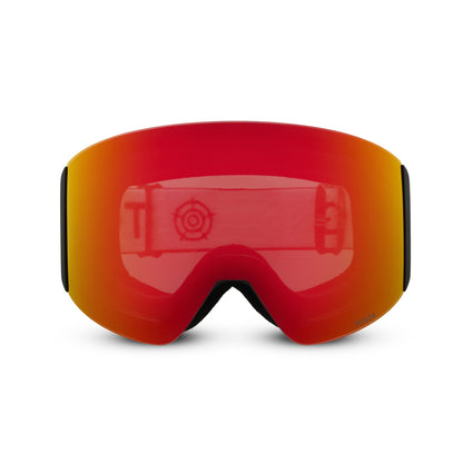 Magnetic Goggles - Orange/Blue/Brown Red Mirror