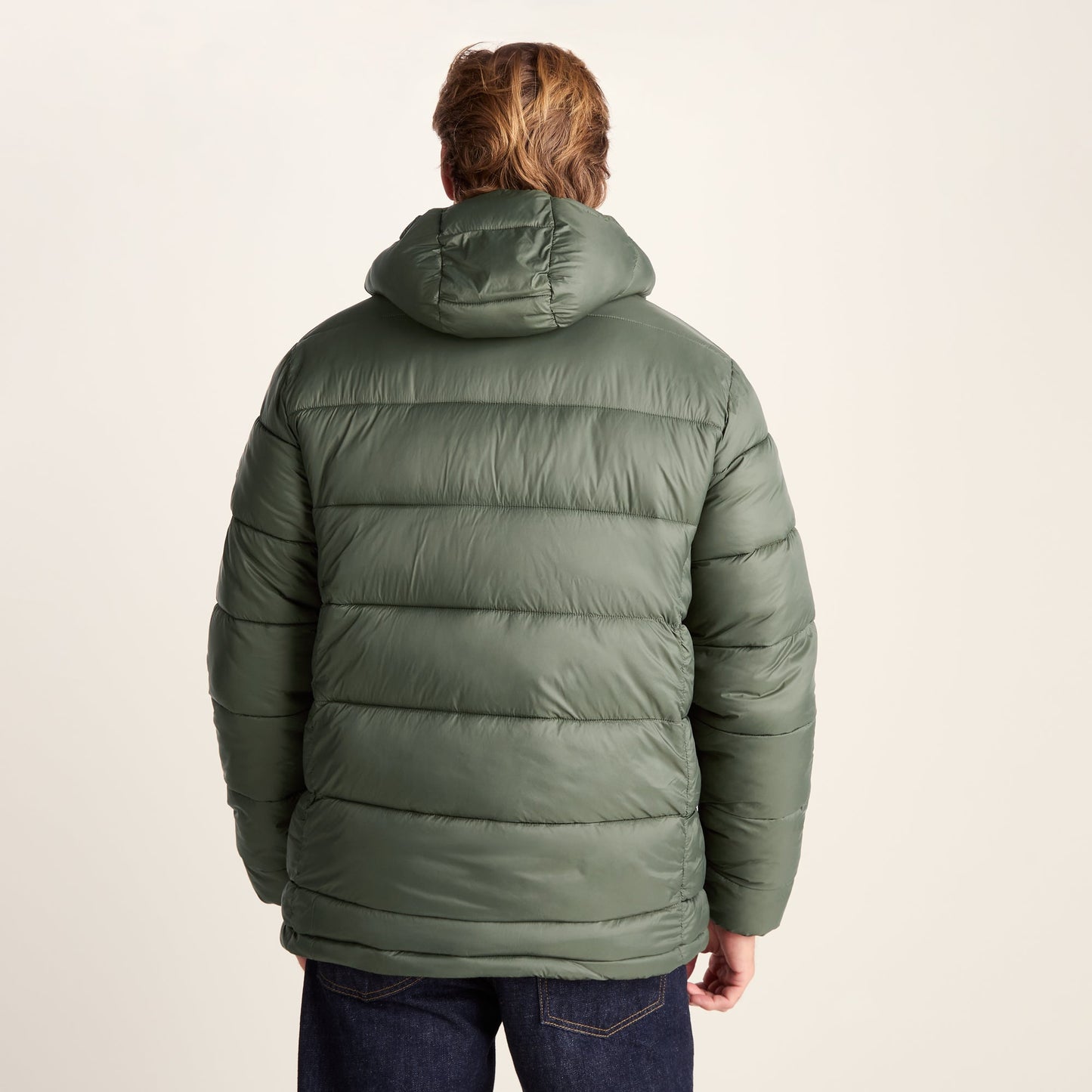 Maloney Mens Wind Resistant Insulated Jacket - Khaki
