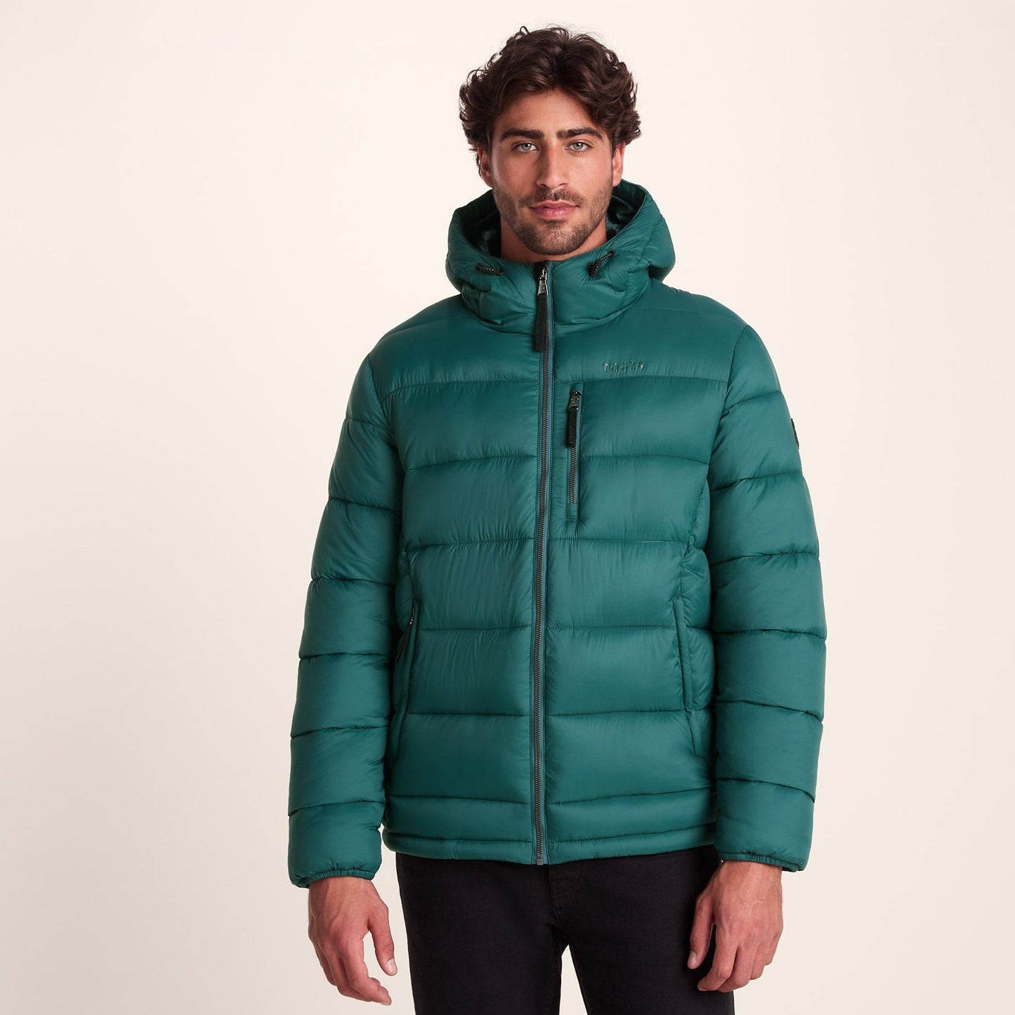 Maloney Mens Wind Resistant Insulated Jacket - Dark Turquoise