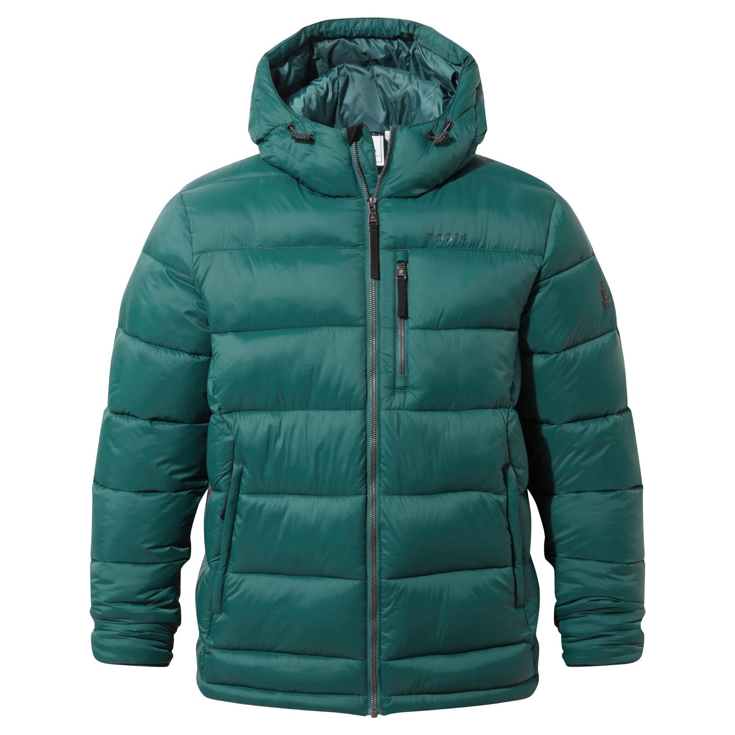 Maloney Mens Wind Resistant Insulated Jacket - Dark Turquoise