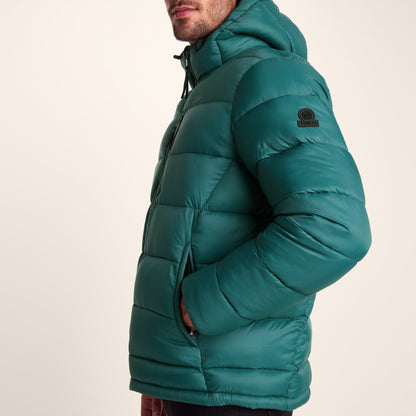 Maloney Mens Wind Resistant Insulated Jacket - Dark Turquoise