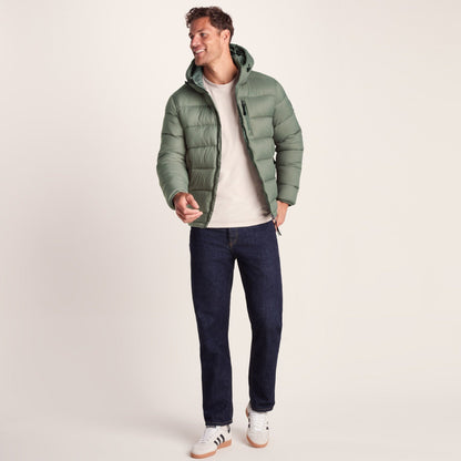 Maloney Mens Wind Resistant Insulated Jacket - Light Forest