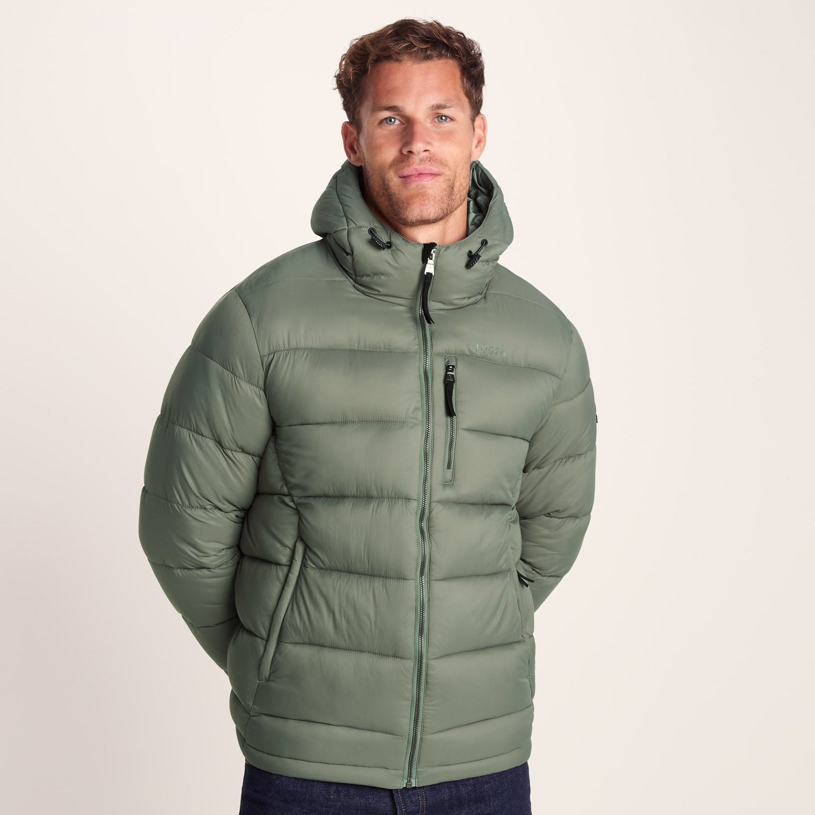 Maloney Mens Wind Resistant Insulated Jacket - Light Forest