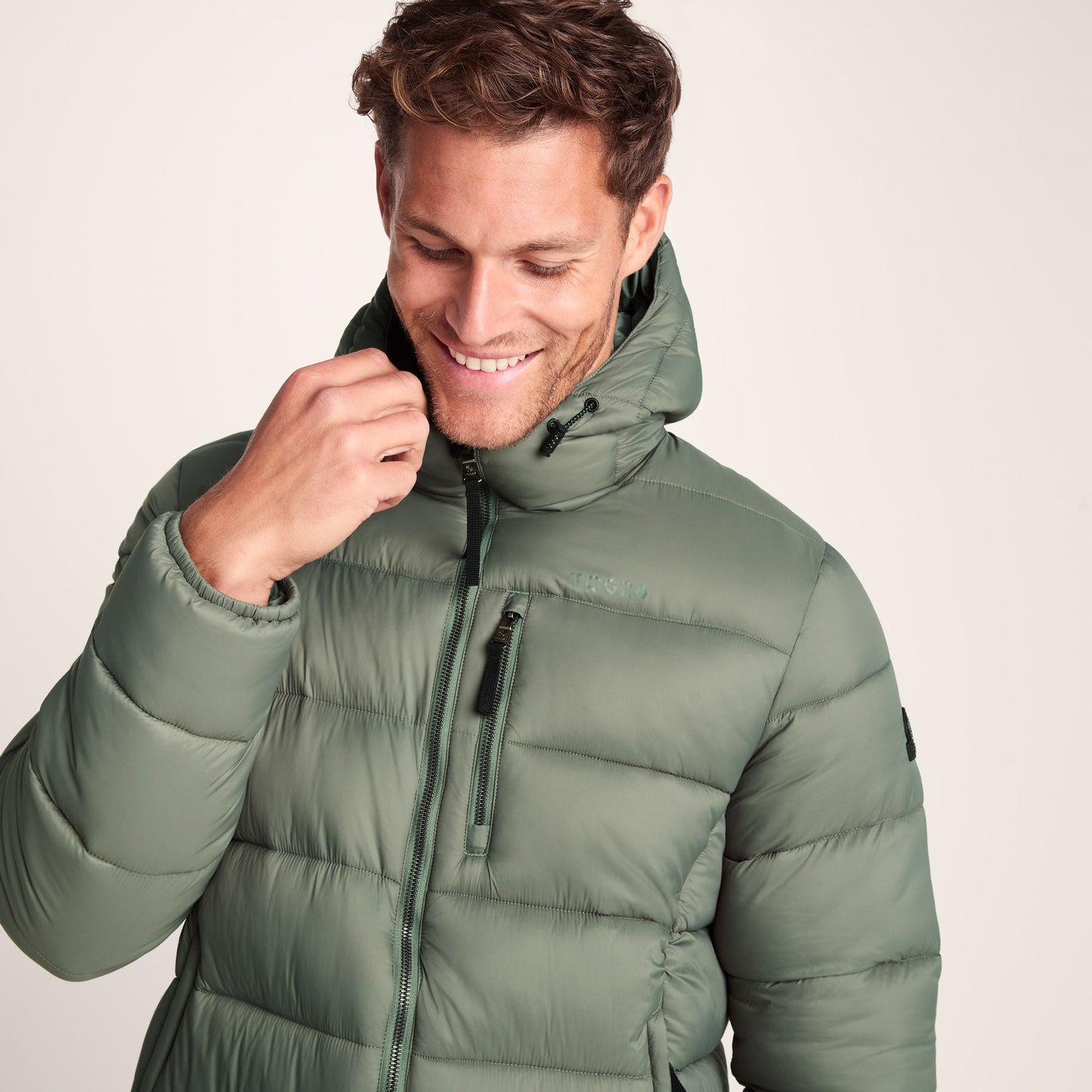 Maloney Mens Wind Resistant Insulated Jacket - Light Forest