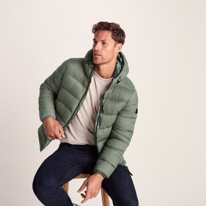 Maloney Mens Wind Resistant Insulated Jacket - Light Forest
