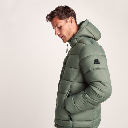 Maloney Mens Wind Resistant Insulated Jacket - Light Forest