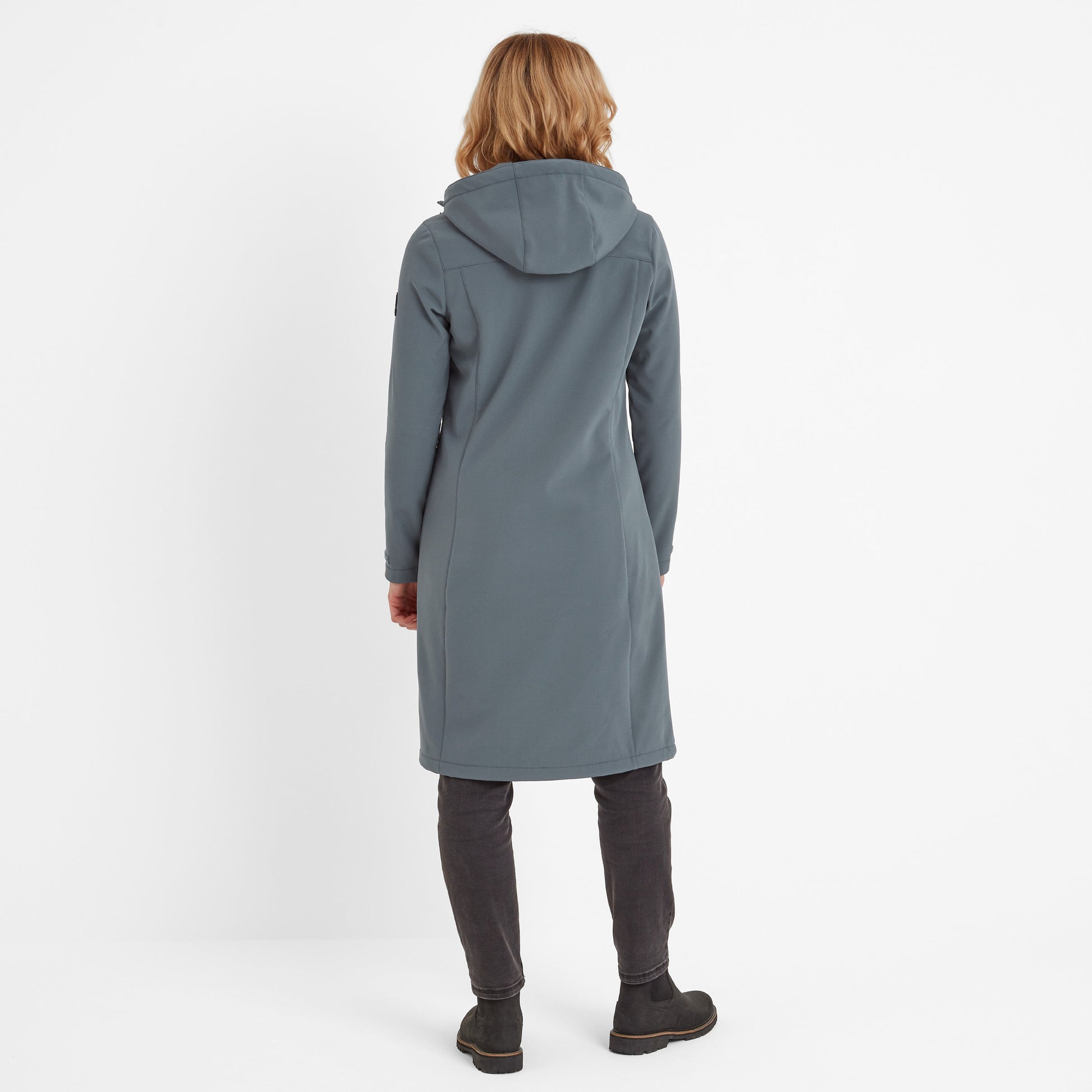 Marina Womens Long Water Resistant Softshell Jacket - Graphite