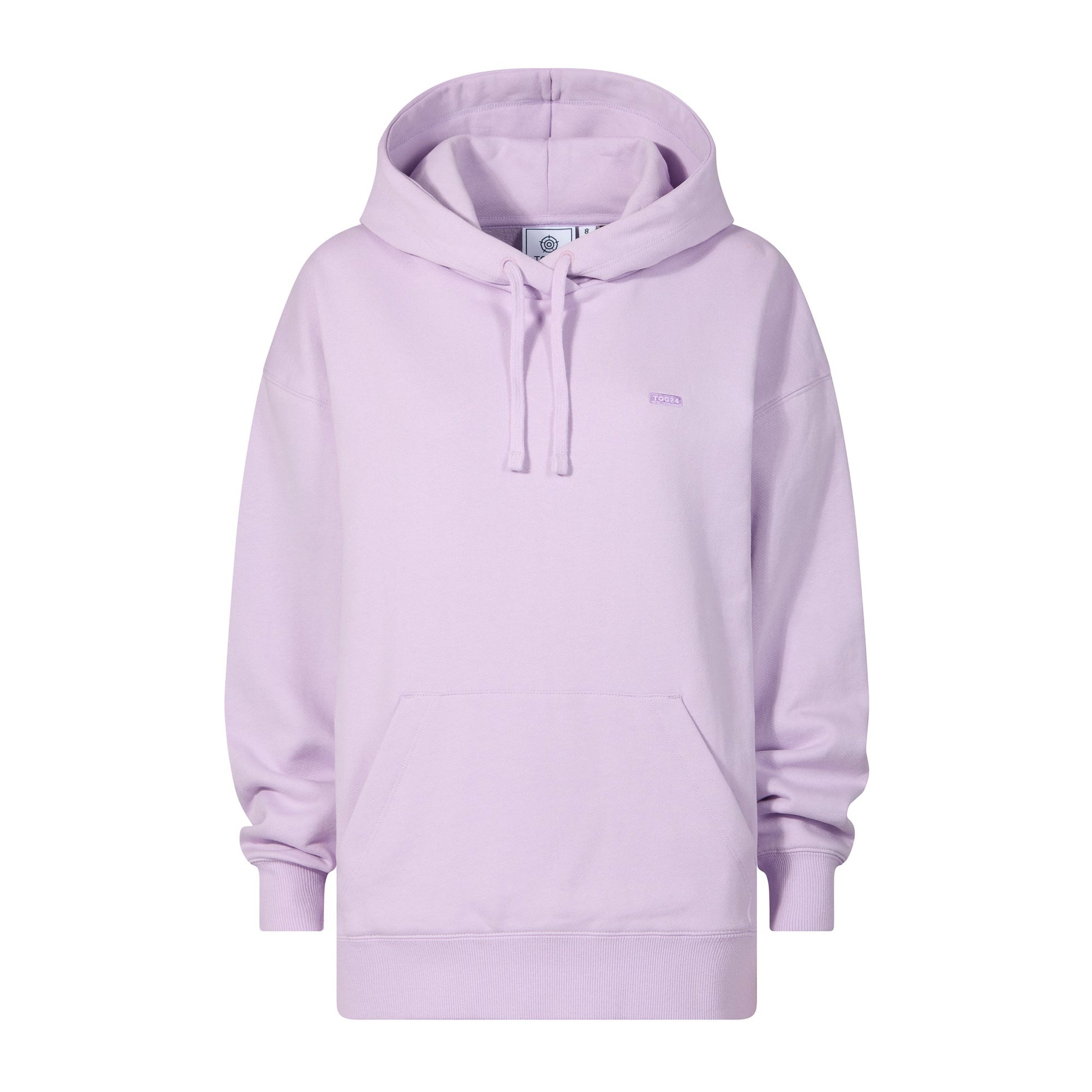Meera Womens 100% Cotton Relaxed Fit Hoody - Lilac Blossom