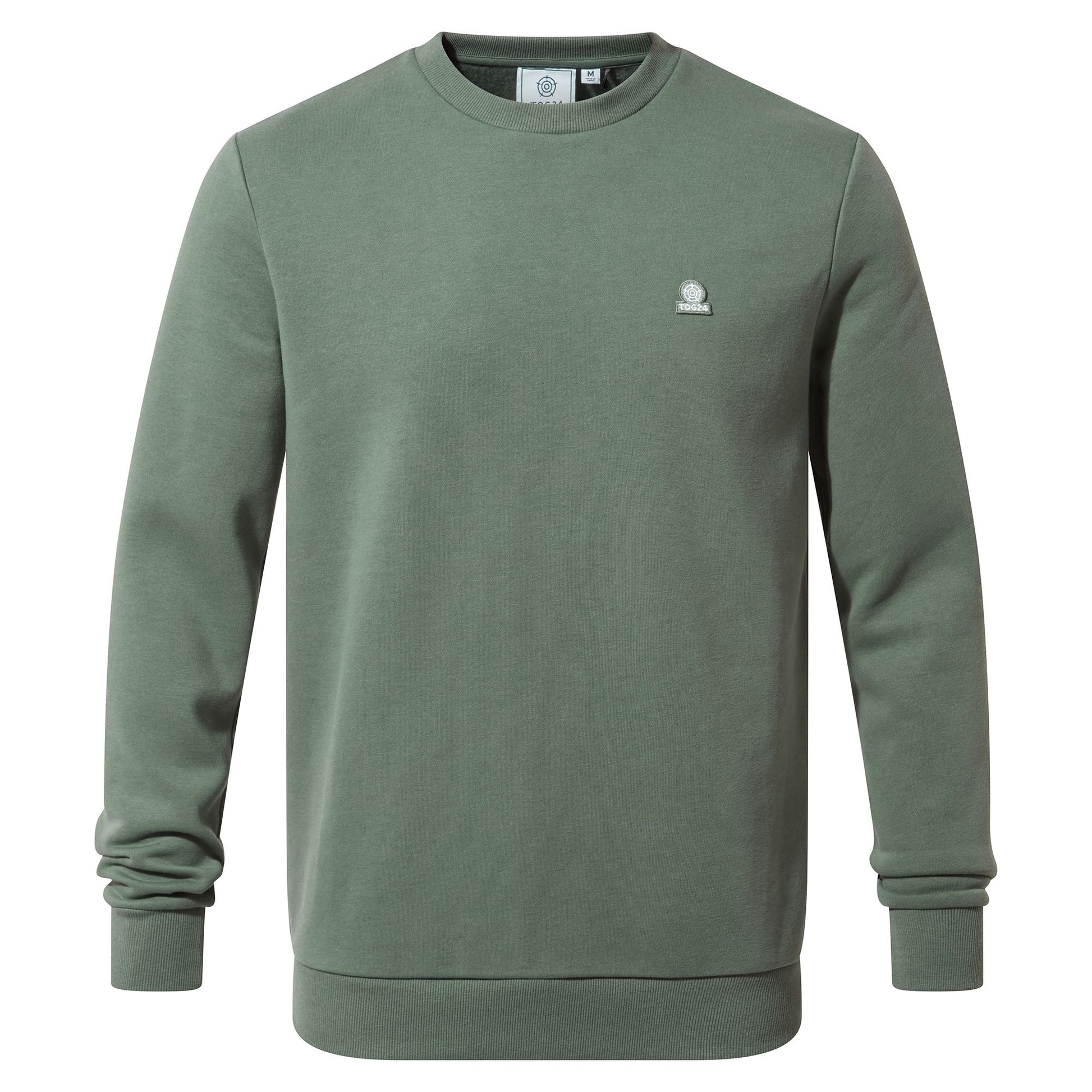 Mellor Mens Supersoft Cotton Rich Sweat - Light Forest