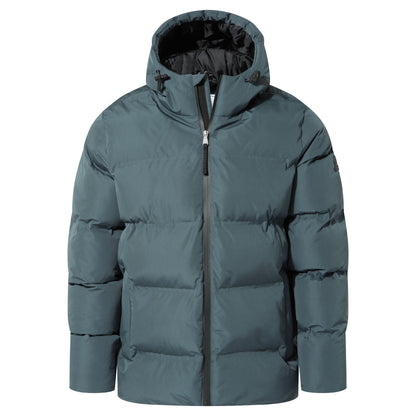 Menka Mens Shower Resistant Insulated Jacket - Graphite