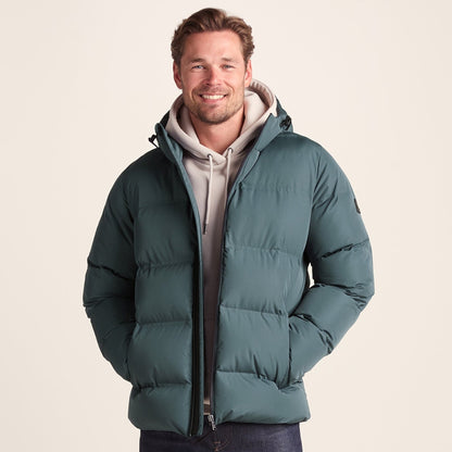 Menka Mens Shower Resistant Insulated Jacket - Graphite