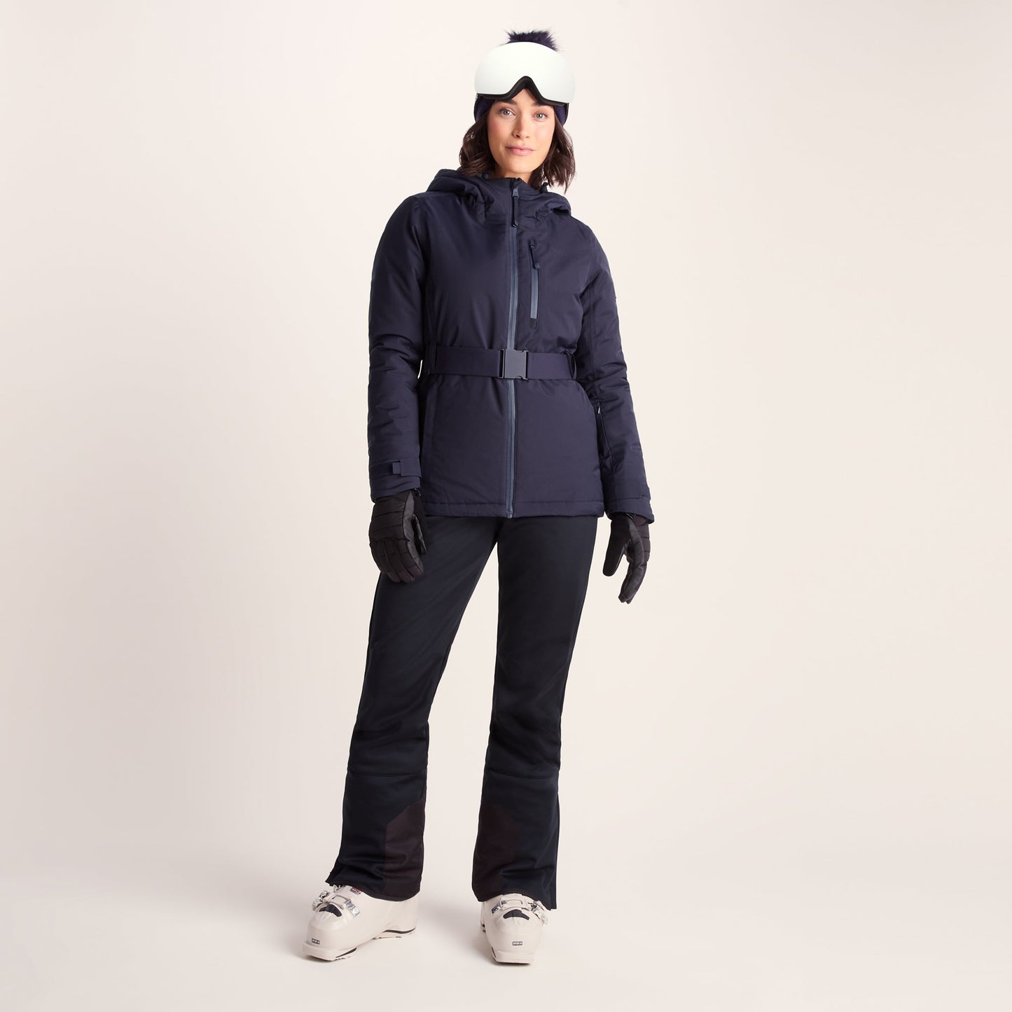 Meribel Womens Performance Waterproof Ski Jacket - Oxford Blue