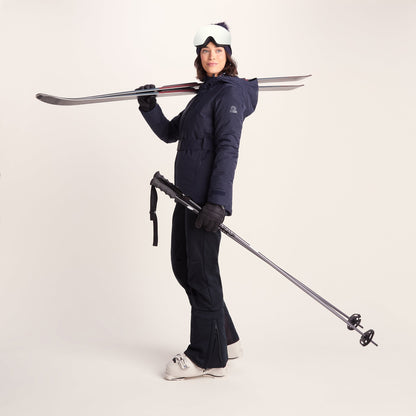 Meribel Womens Performance Waterproof Ski Jacket - Oxford Blue