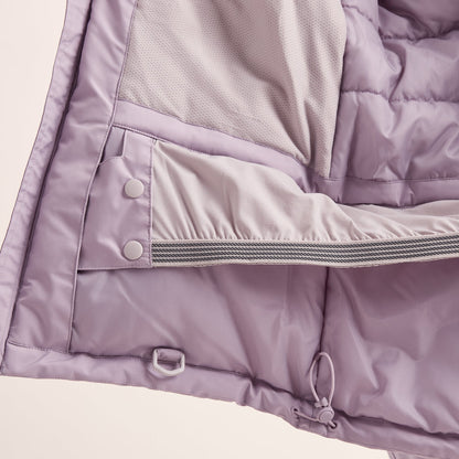 Meribel Womens Performance Waterproof Ski Jacket - Lavender Grey