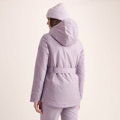 Meribel Womens Performance Waterproof Ski Jacket - Lavender Grey