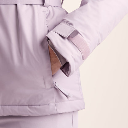 Meribel Womens Performance Waterproof Ski Jacket - Lavender Grey