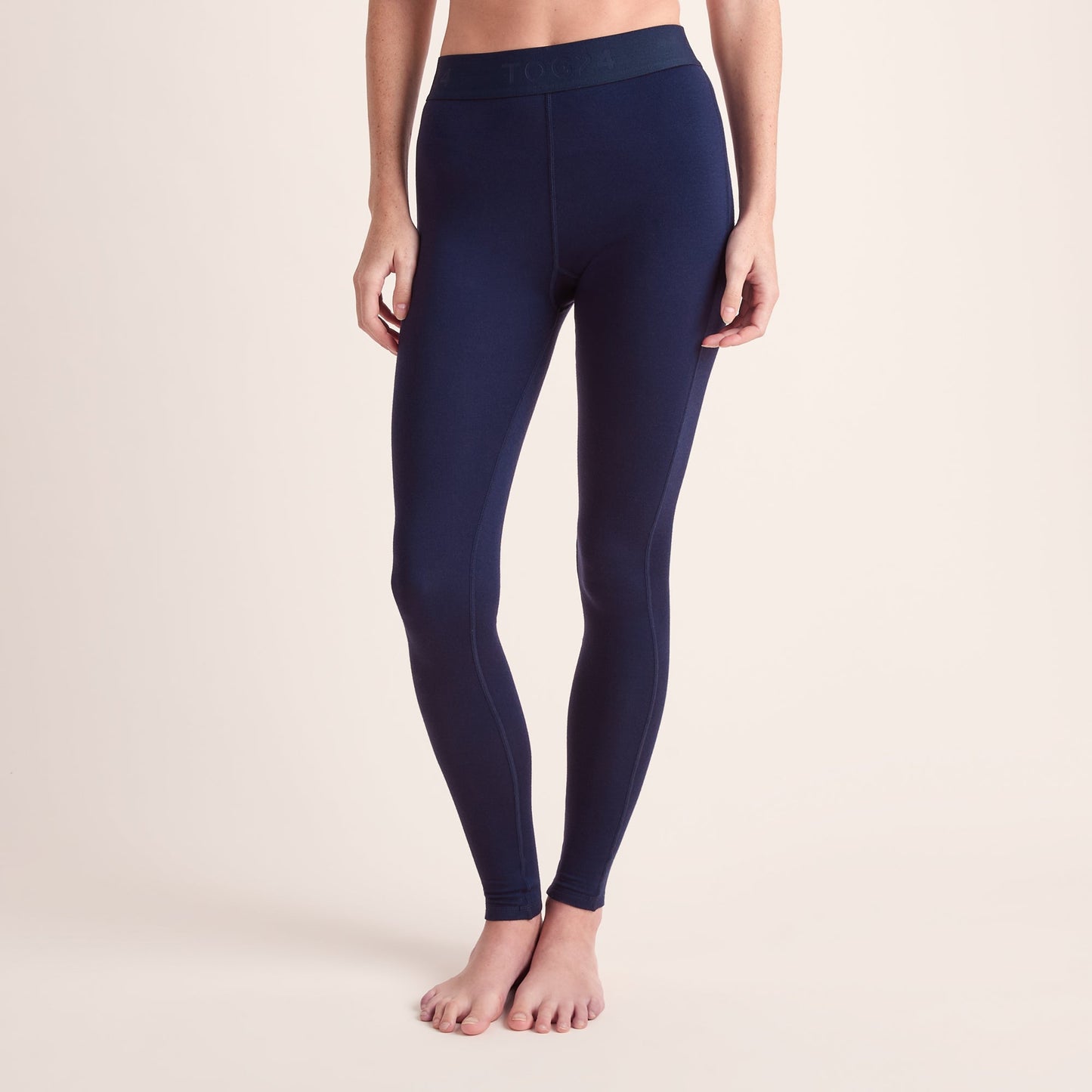 Meru Womens Cashmere Touch Base Layer Leggings - Oxford Blue