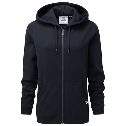 Mia Womens Supersoft Zip Hoody - Dark Indigo