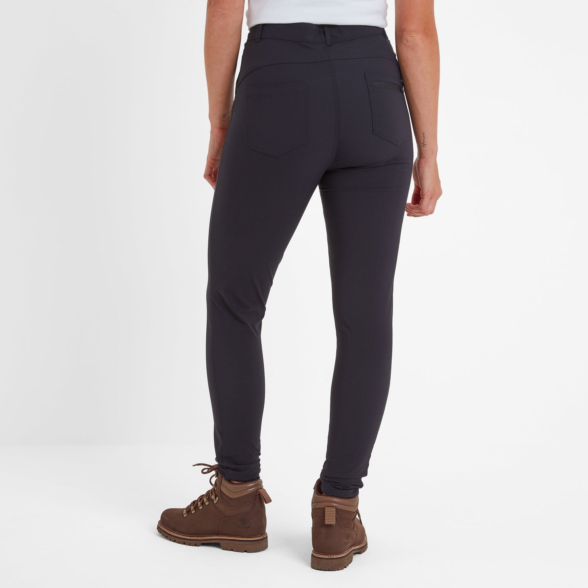 Milton Womens Water Resistant Slim Trouser Short - Black