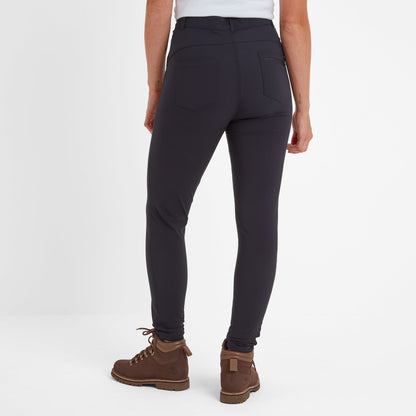 Milton Womens Water Resistant Slim Trouser Short - Black