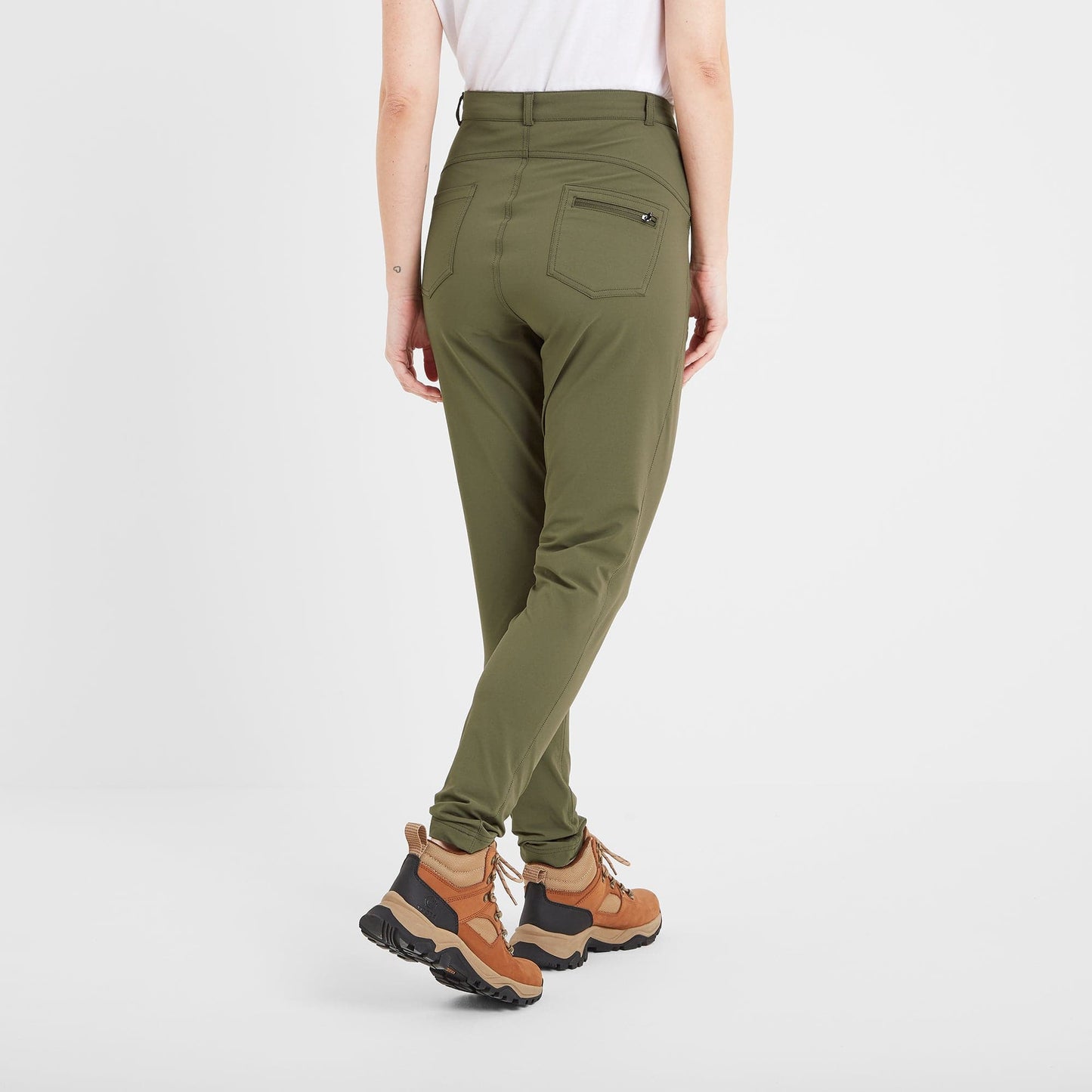 Milton Womens Water Resistant Slim Trouser Regular - Khaki