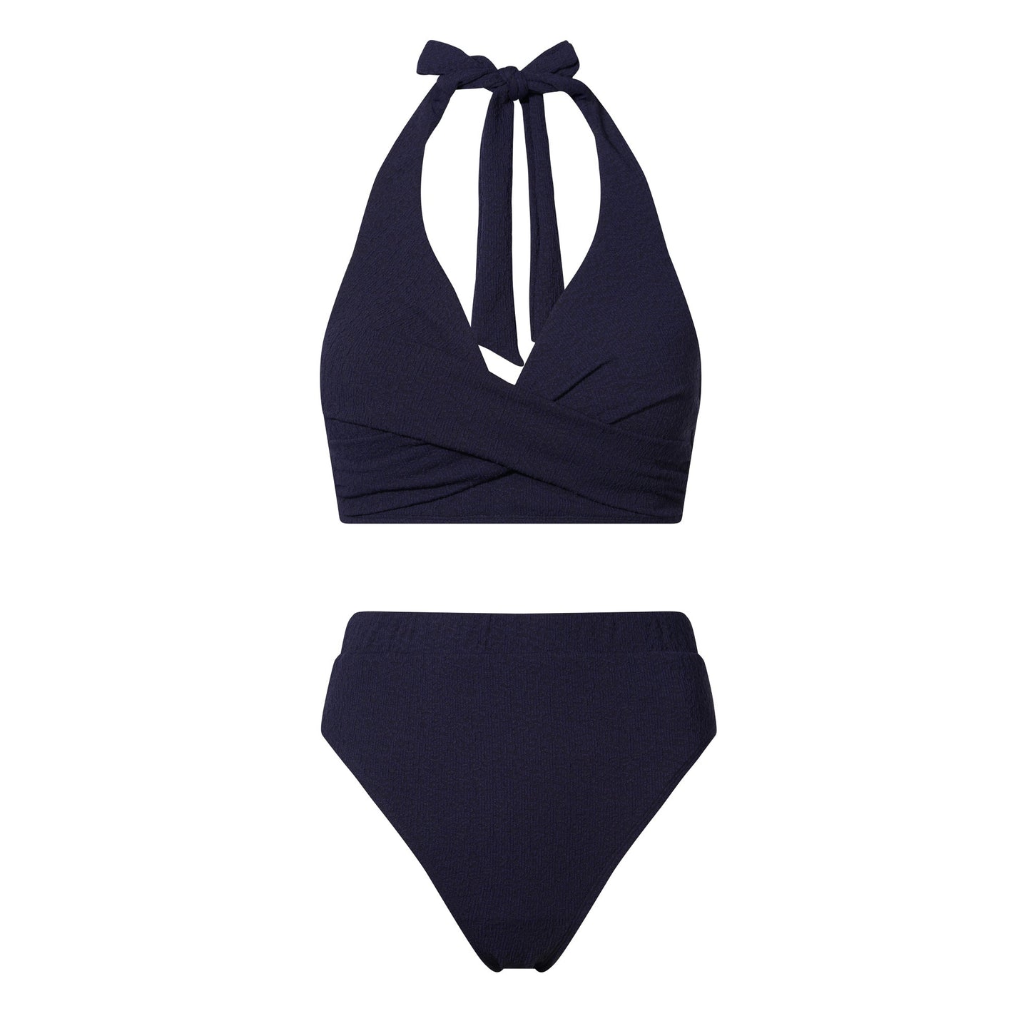 Mina Womens 2 Piece Bikini - Oxford Blue