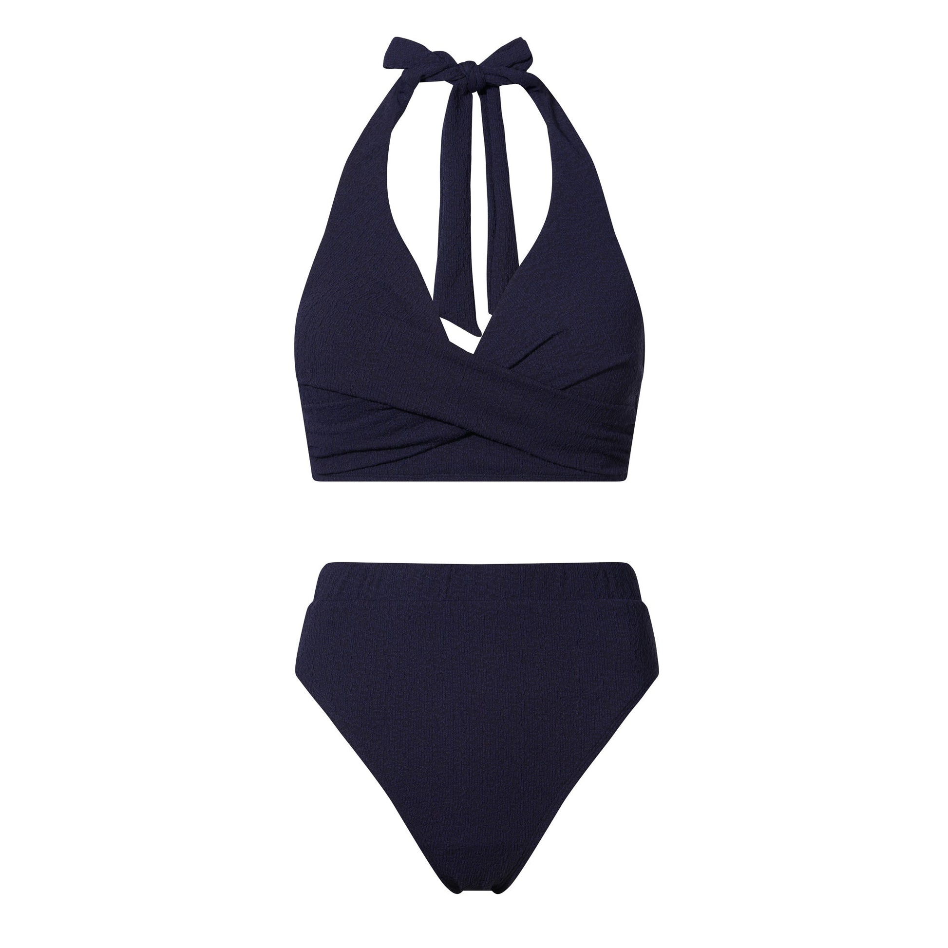 Mina Womens 2 Piece Bikini - Oxford Blue
