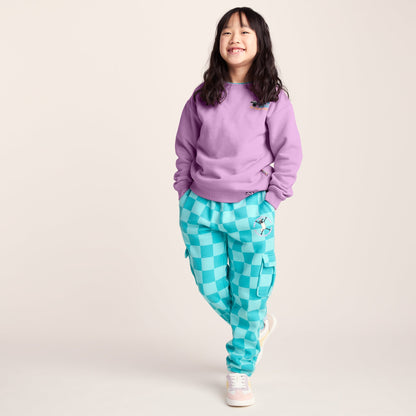 Montadale Kids Shaun the Sheep Crew Sweat - Lilac Haze