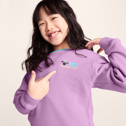 Montadale Kids Shaun the Sheep Crew Sweat - Lilac Haze