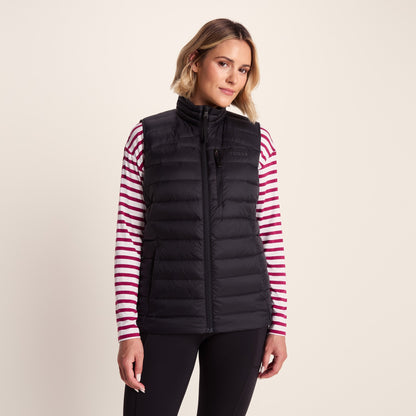 North Womens RDS Certified Down Gilet - Black