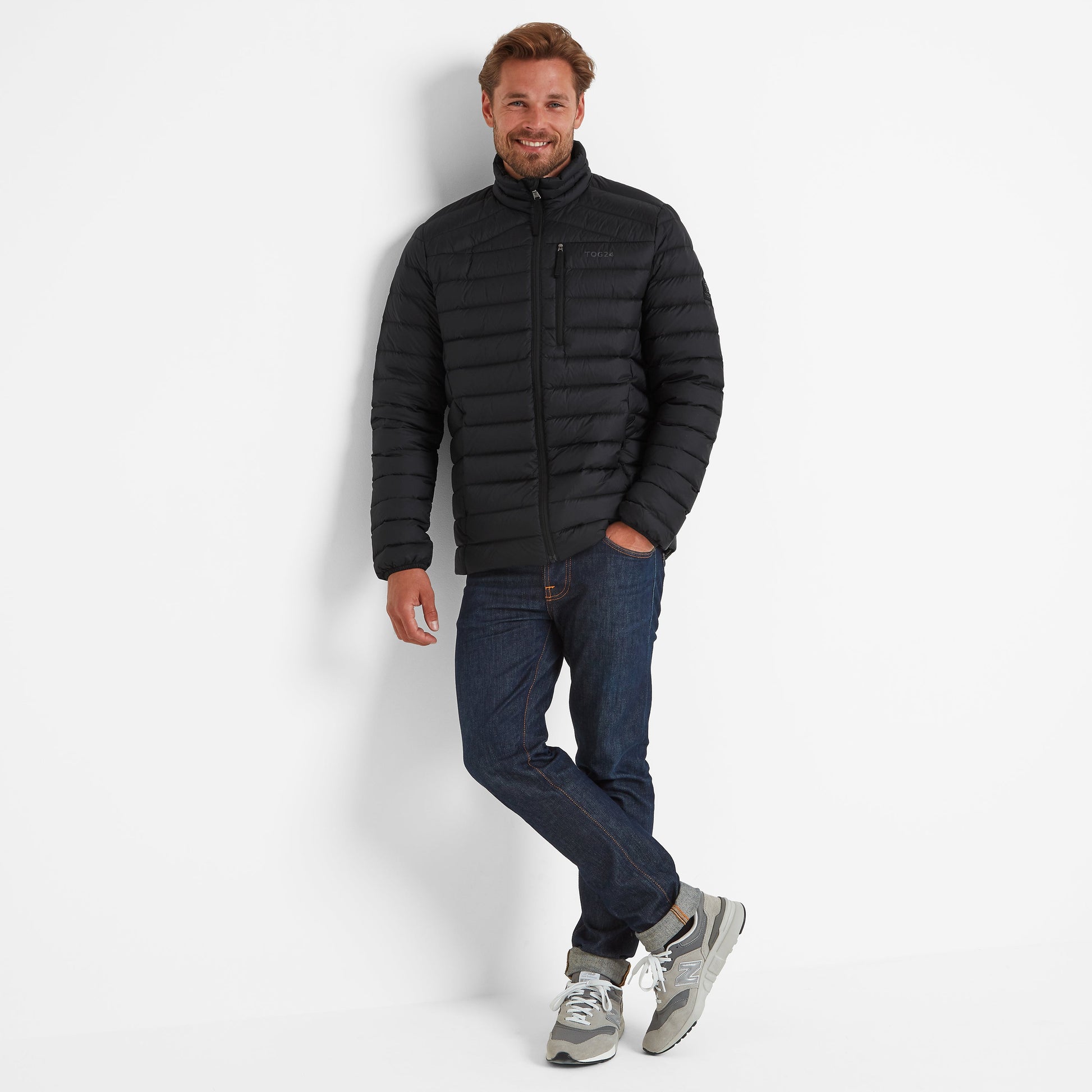 North Mens RDS Certified Down Jacket - Black