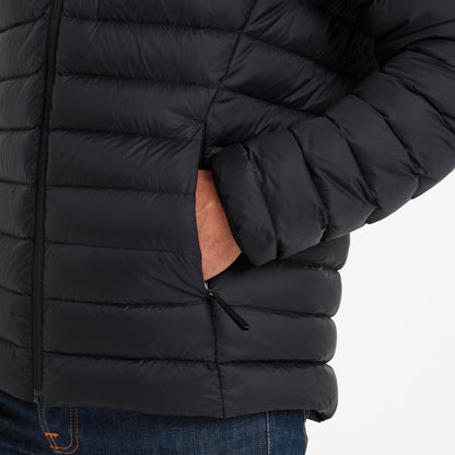 North Mens RDS Certified Down Jacket - Black