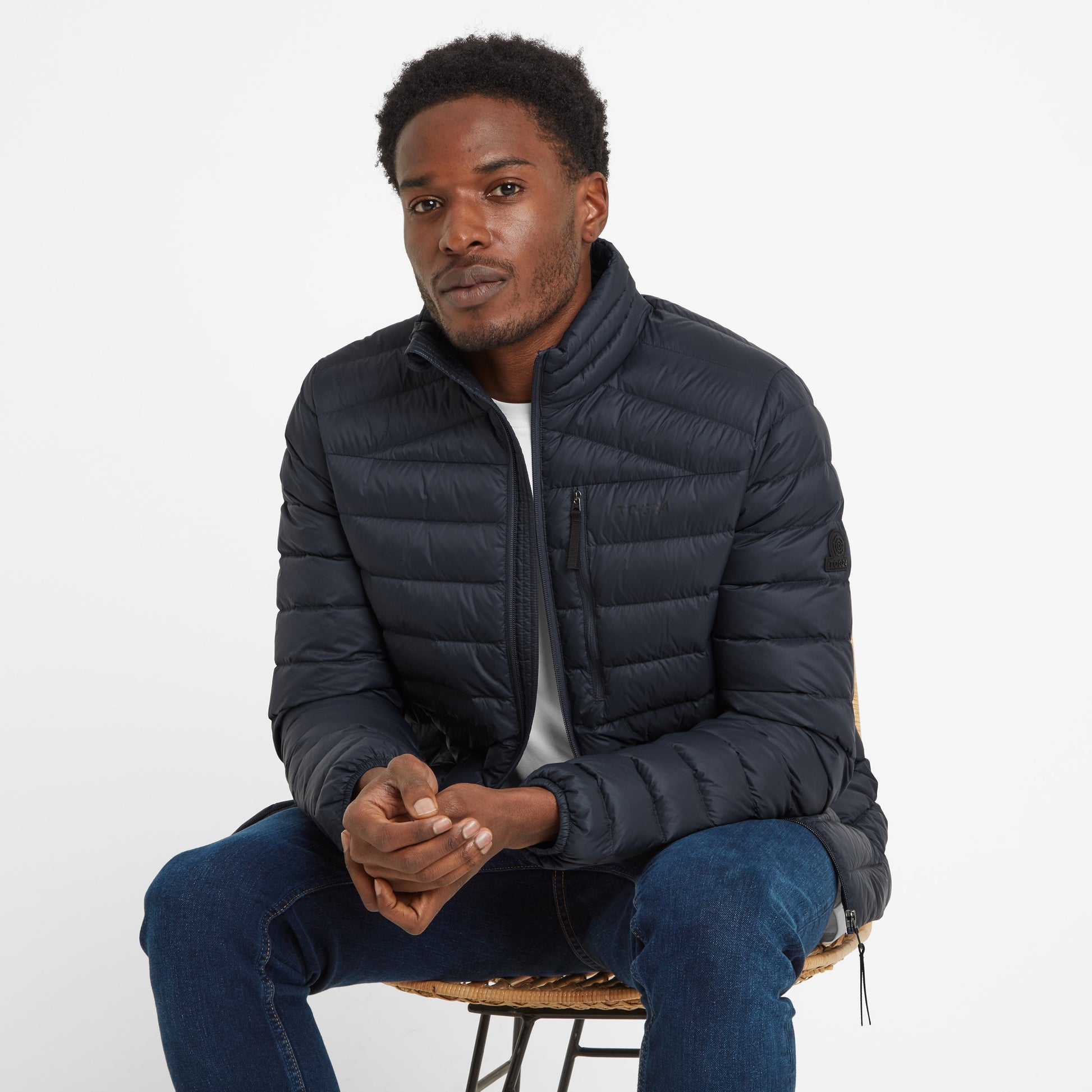 North Mens RDS Certified Down Jacket - Dark Indigo