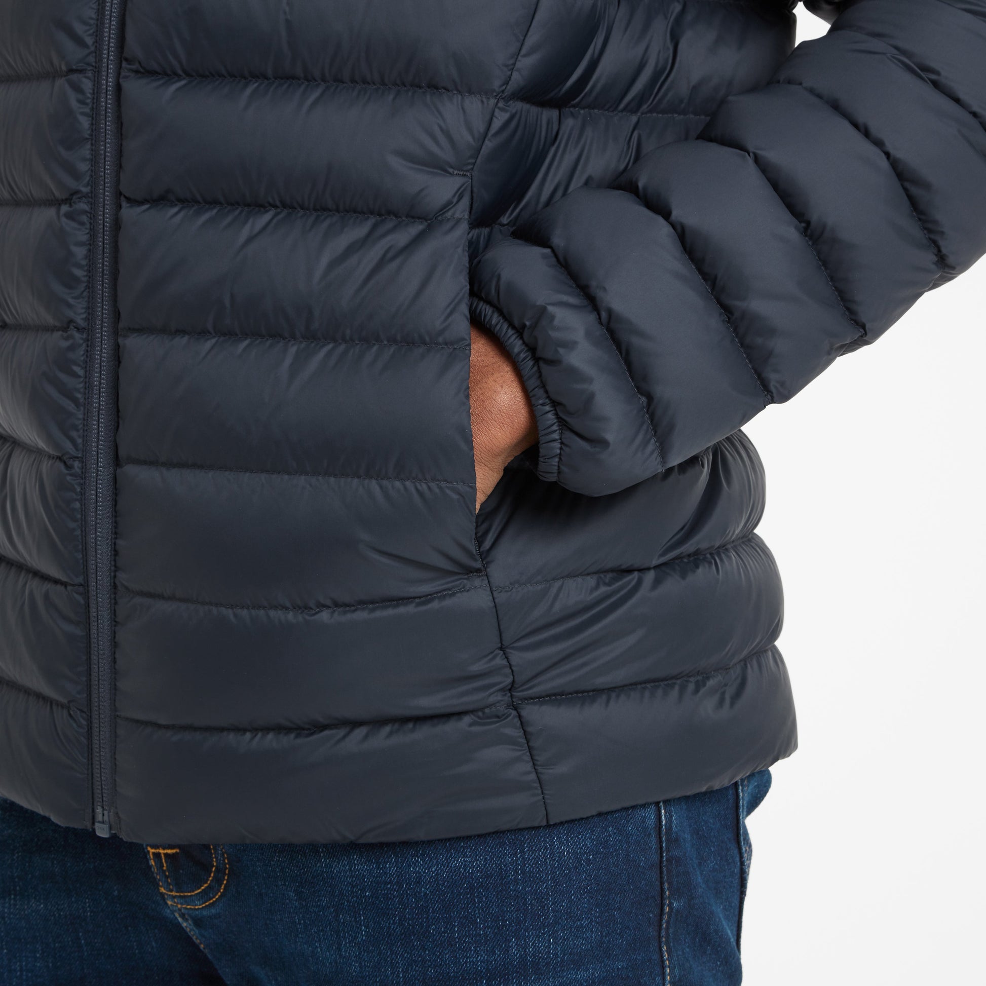 North Mens RDS Certified Down Jacket - Dark Indigo