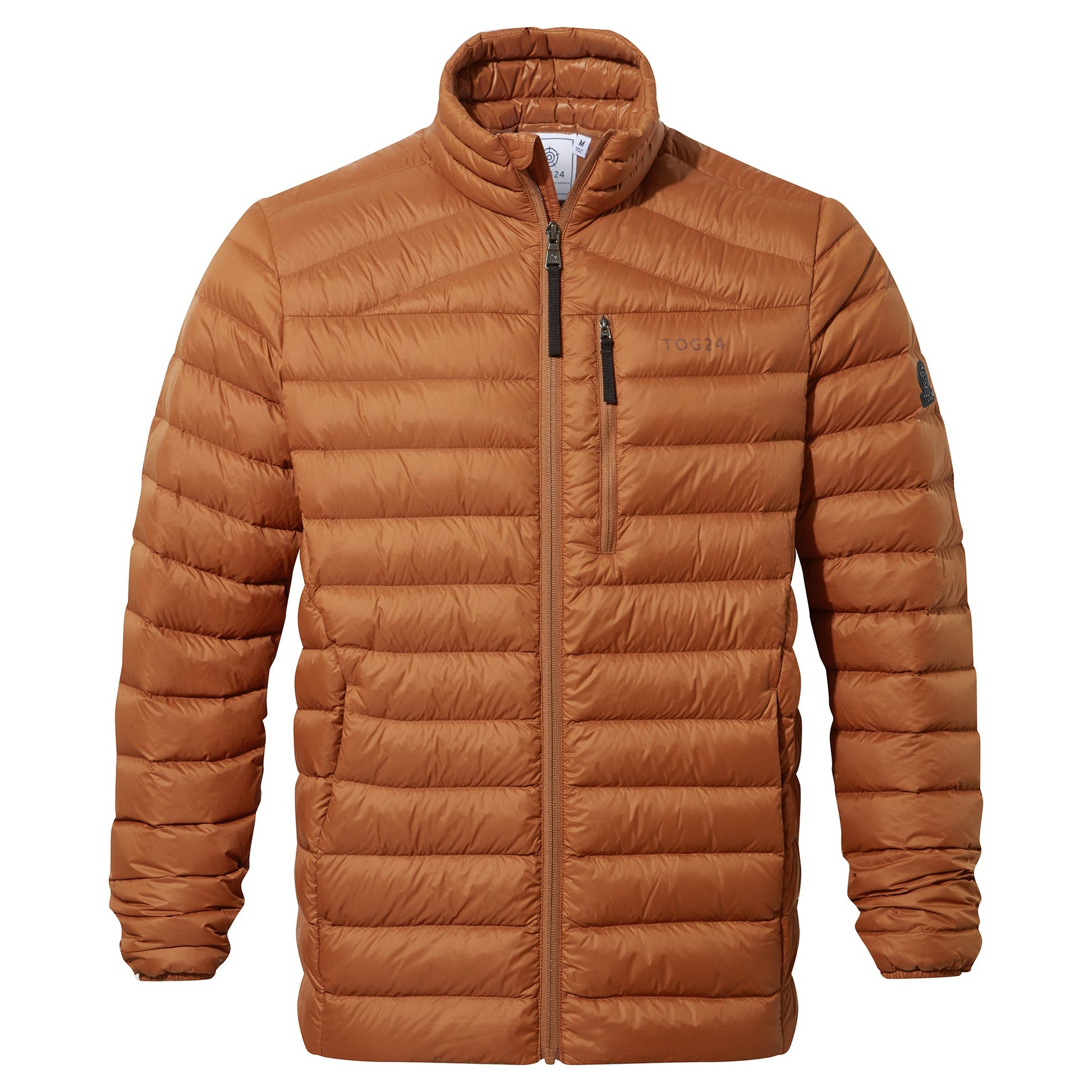 North Mens RDS Certified Down Jacket - Rust