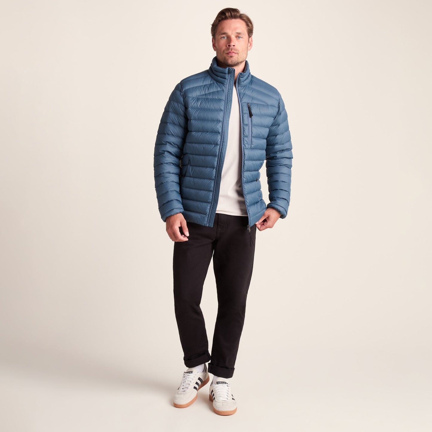 North Mens RDS Certified Down Jacket - Arctic Blue