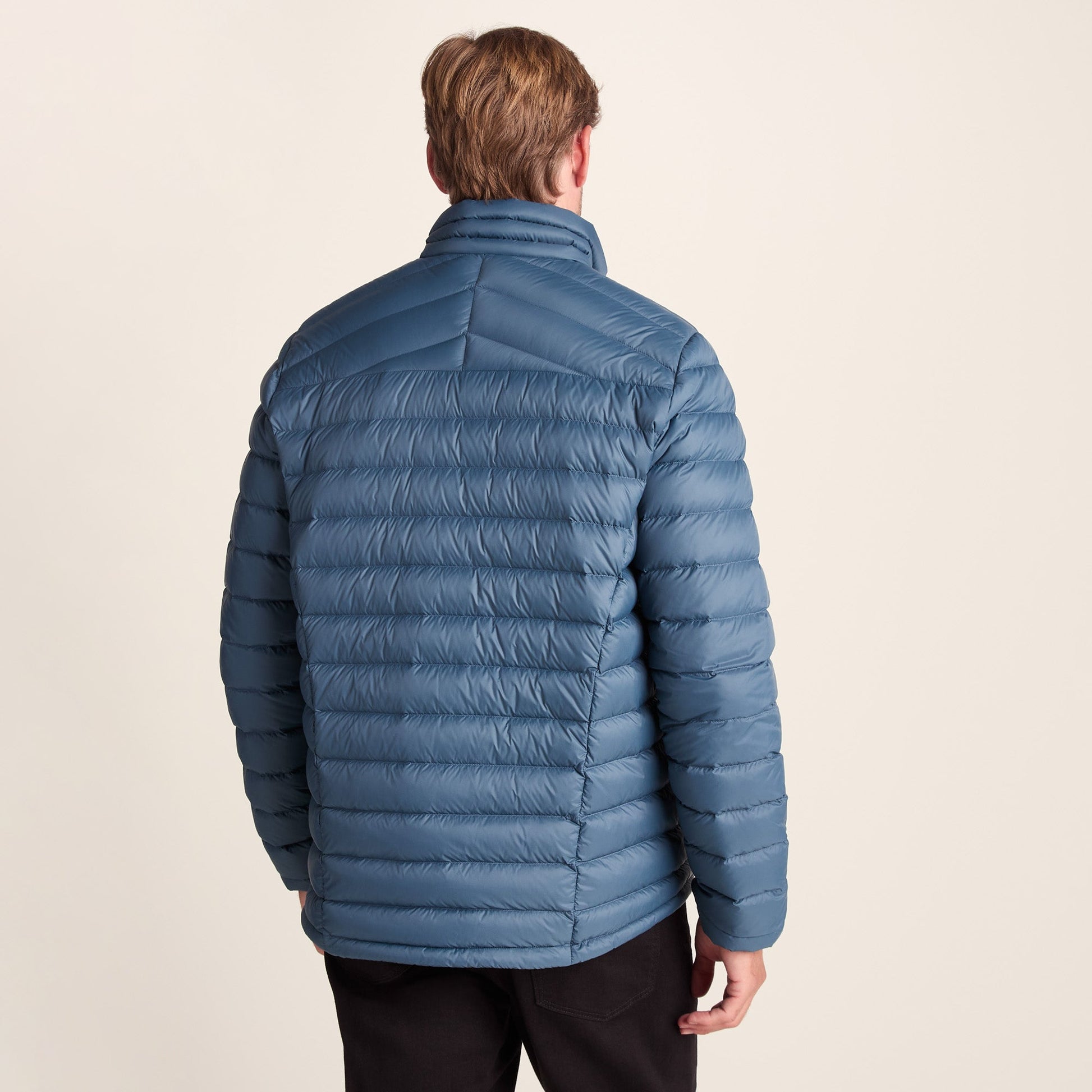 North Mens RDS Certified Down Jacket - Arctic Blue